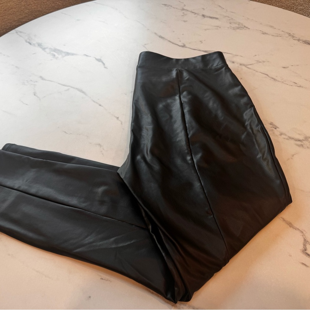 Loft faux leather leggings